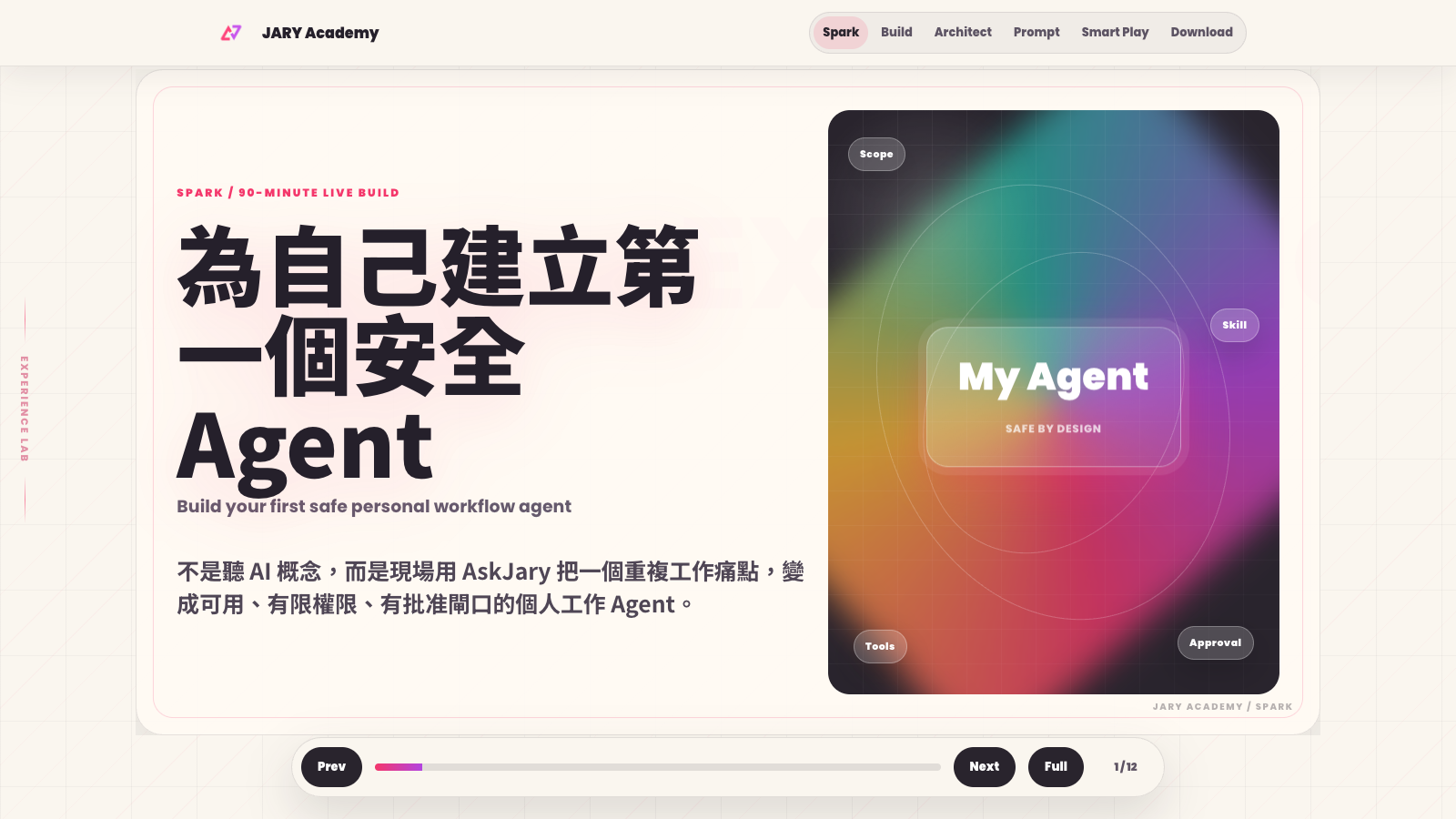 Spark slide deck snapshot